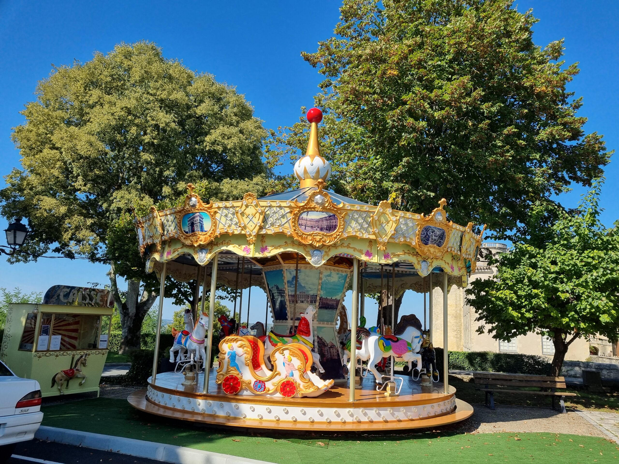 De draaimolen staat even stil